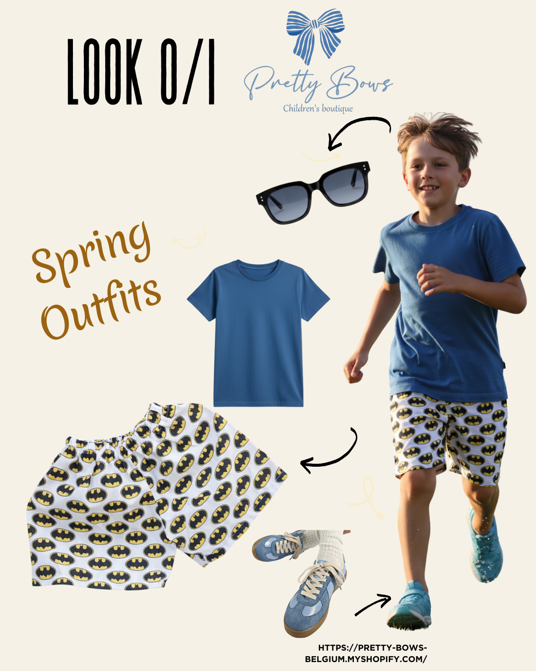 Look 01 Spring Outfits - Pretty Bows