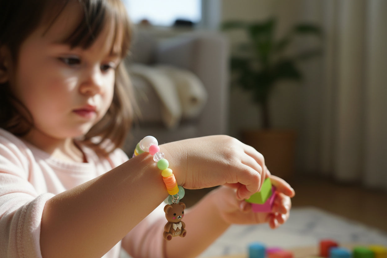 Armbandje met beertjeshanger