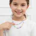 Ketting LIEFDE Smiley Sterren