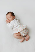 Bloemen Romper Set met T-shirt voor Pasgeborenen