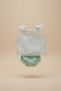 Babyset Gestreept Topje & Broekje — 0-6 Maanden