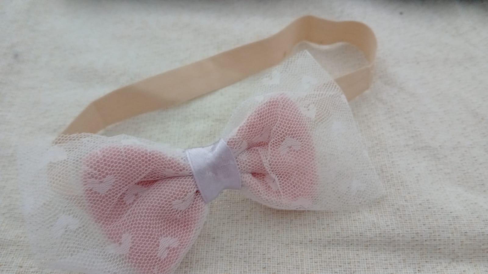 Mädchen-Bandana mit Doppelschleife
