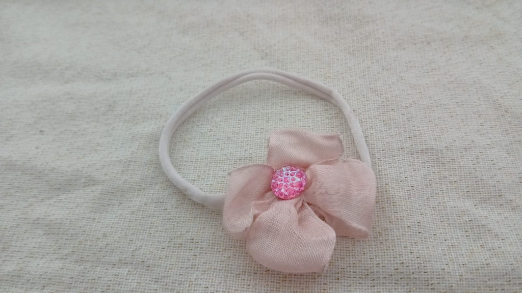 Mädchen-Bandana mit rosa Schleife