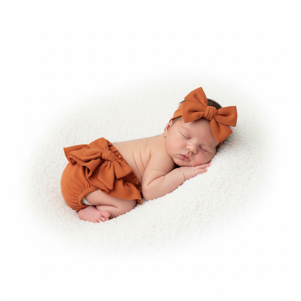Bloomer- & Haarbandset – Terracotta