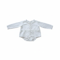 Blusa blanca niña fondo blanco