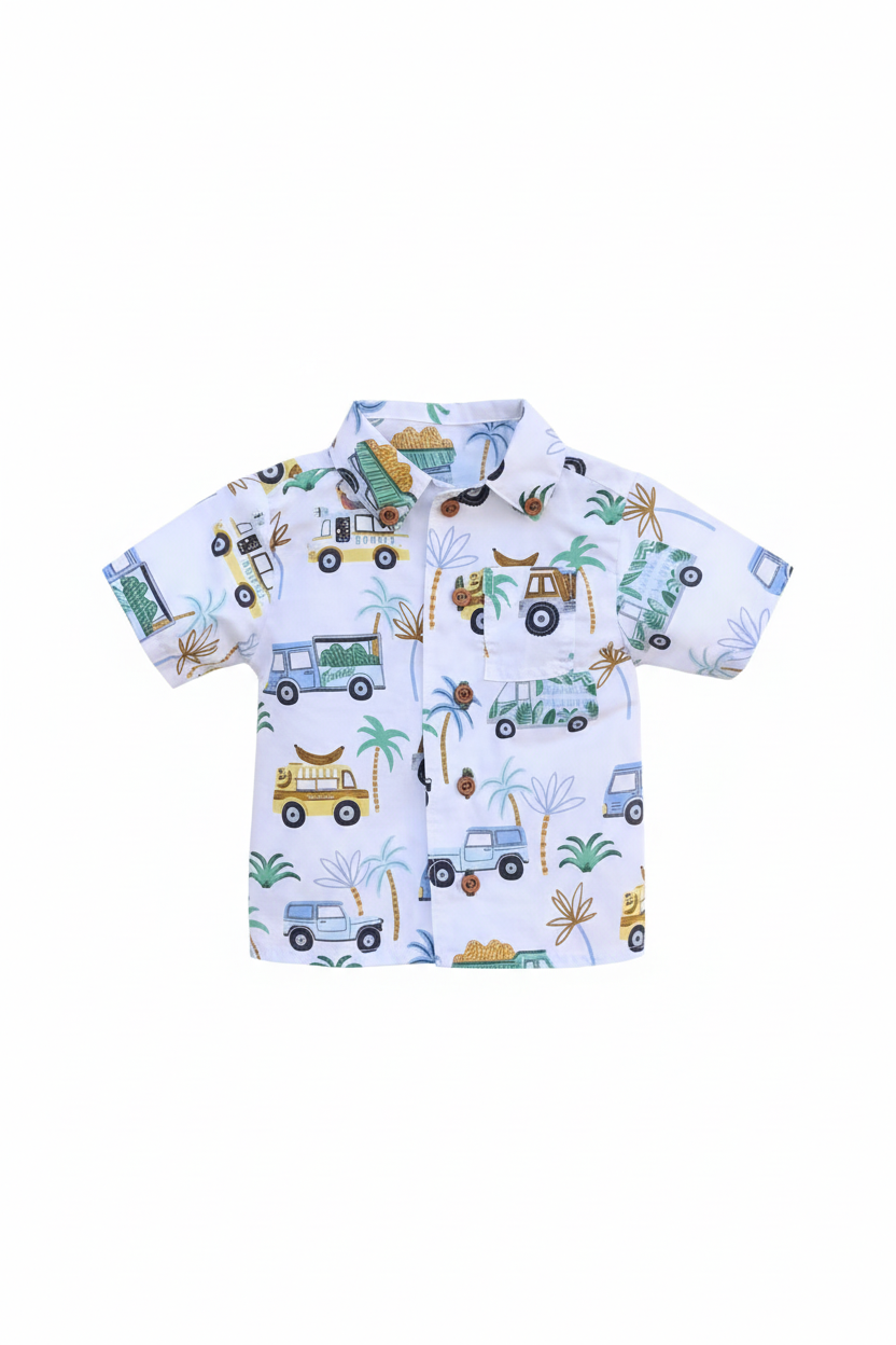 Camisa tropical niño