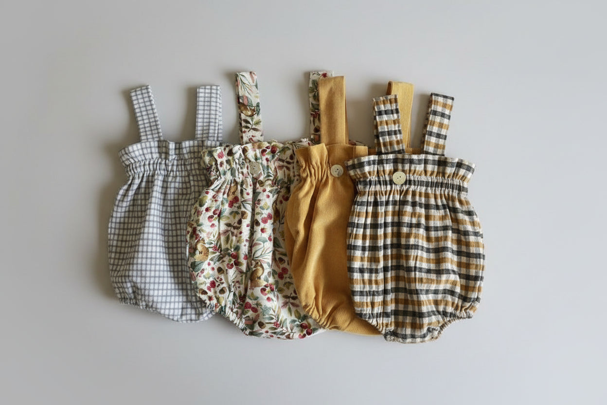 Baby tuinbroekje – Lente-/Zomercollectie