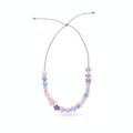 Ketting Lila Pastel Smiley