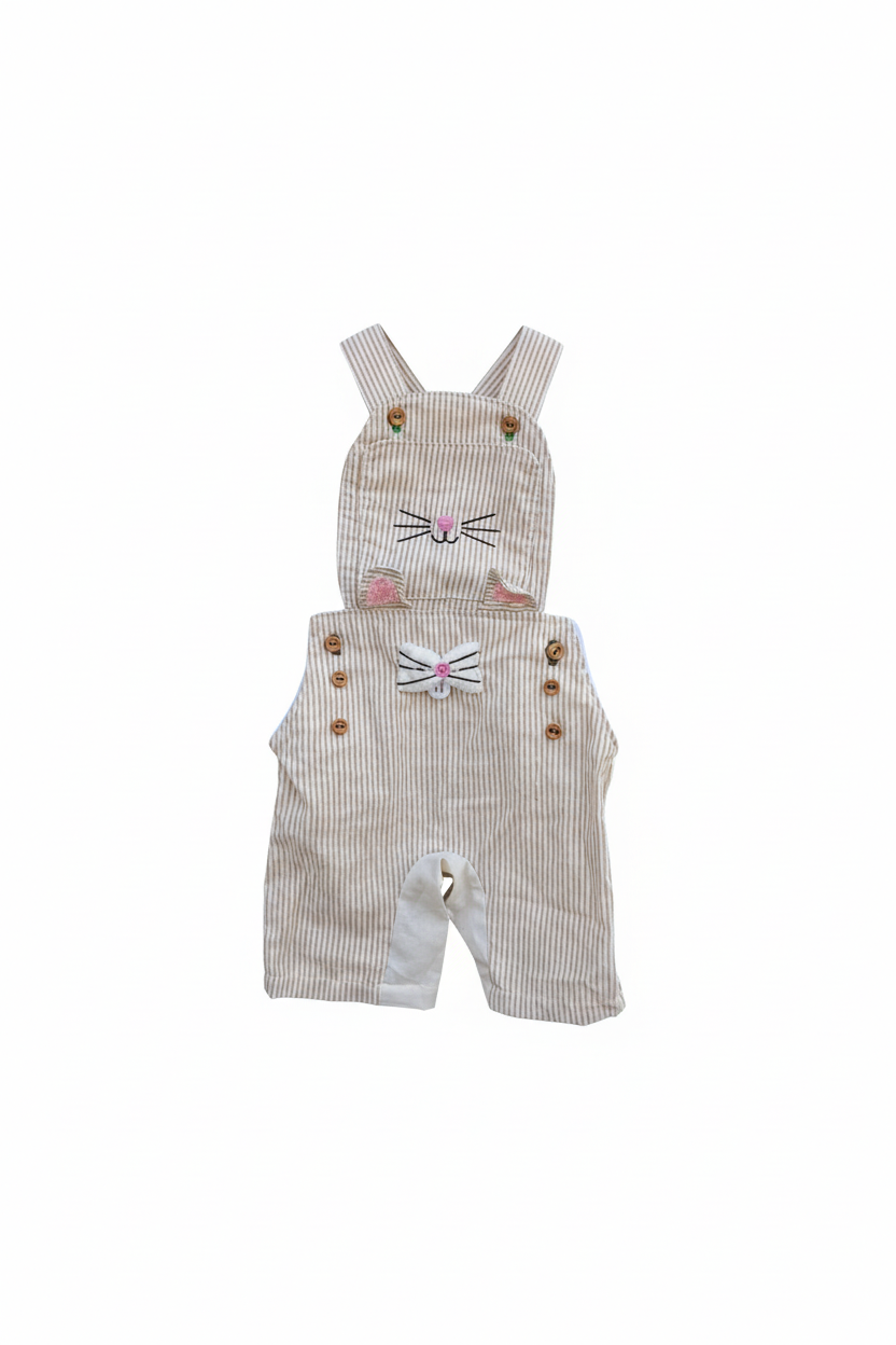 Peto gatito babero redondo