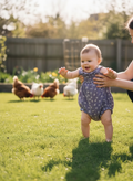 Paars babypakje