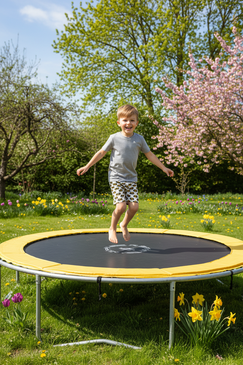 Short Batman trampolín