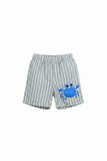 Shorts con cangrejo — fondo blanco